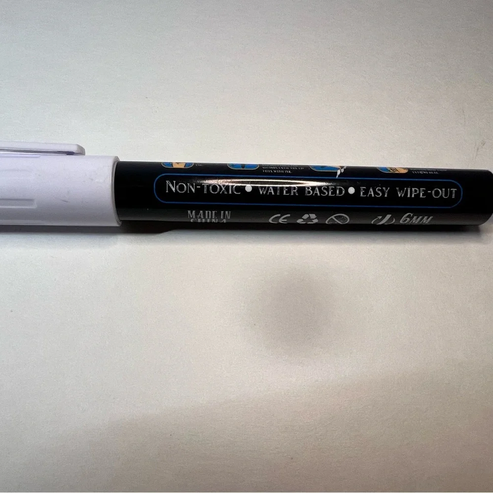 White & Yellow Marker